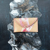 Envelope Wallet Leather Raspberry